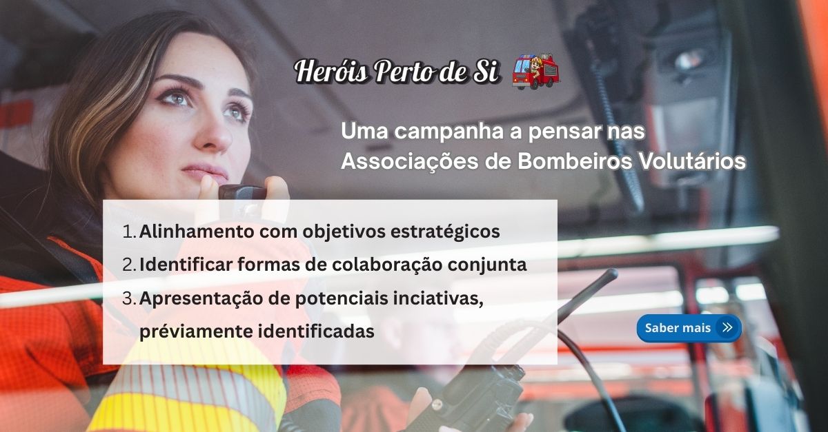 Bombeiros na comunidade